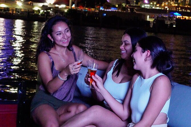 Champagne City Lights Boat Tour - Key Points