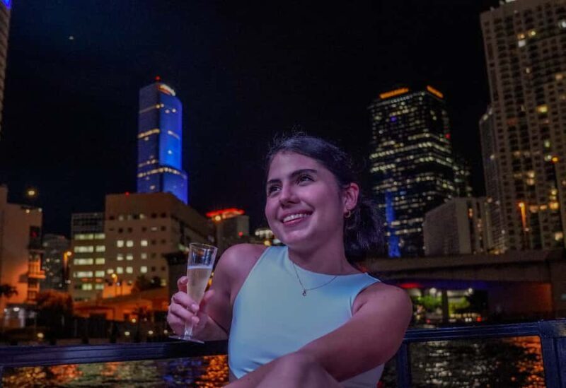 Champagne City Lights Boat Tour (Semi Private) - A Closer Look at the Miami Skyline from Water
