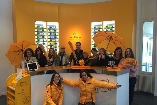 Champagne Private Tour Veuve Clicquot Tasting from Reims Epernay - The Family Estate & Tasting Finale