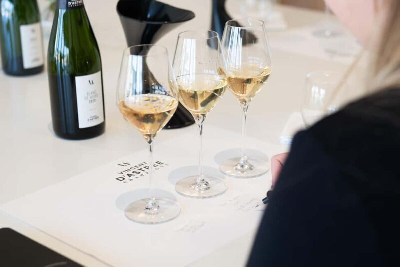 Champagne Vincent d'Astrée: Blanc de Blancs Workshop - FAQs