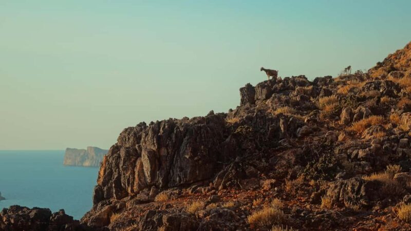 Chania: Balos 4x4 Jeep Safari Tour from Kissamos+Fruit Salad - The Hike to Balos Beach