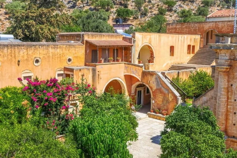 Chania: Cretan Monastery Wine Tour with Transfers & Tastings - Key Points