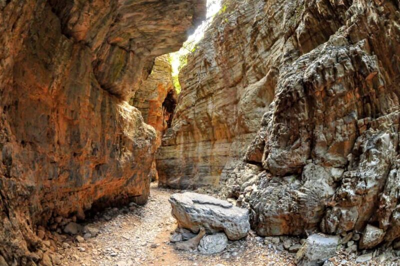 Chania: Imbros Gorge Hiking Tour & Beach Relaxation - Key Points