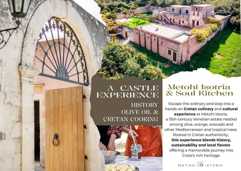Chania: Olive Oil Tasting & Cooking Class at Metohi Istoria - Who Will Love This Tour?
