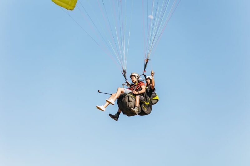 Chania: Paragliding Tandem Flight - What to Expect at the Takeoff Point