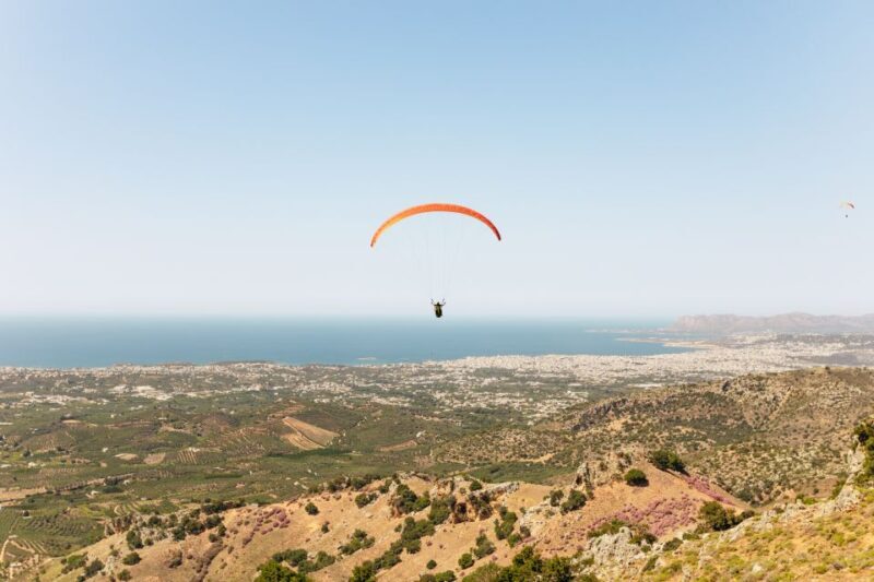 Chania: Paragliding Tandem Flight - The Flight: Nature’s Flight Club