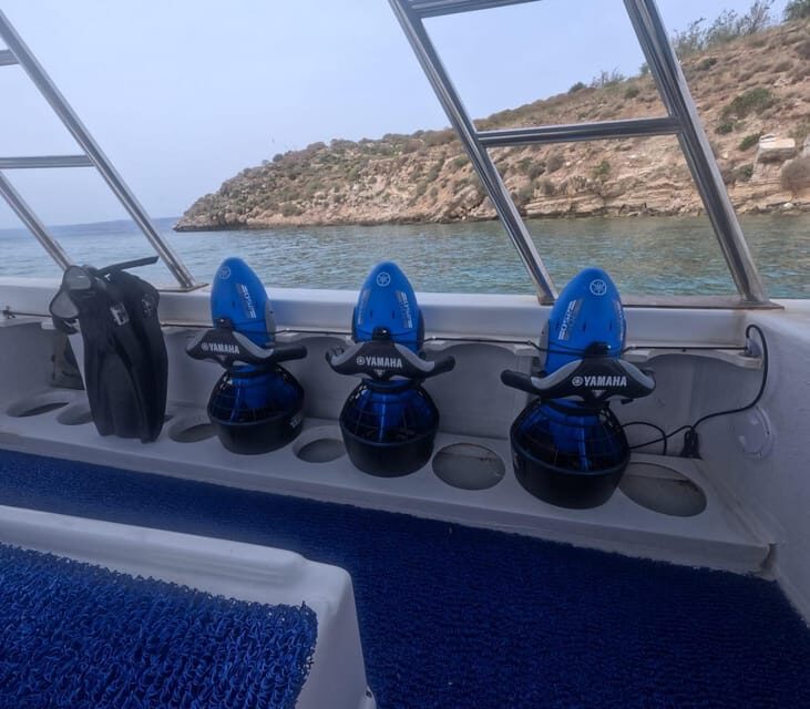 Chania: Sea Scooter Snorkeling boat tour - The Experience in Detail