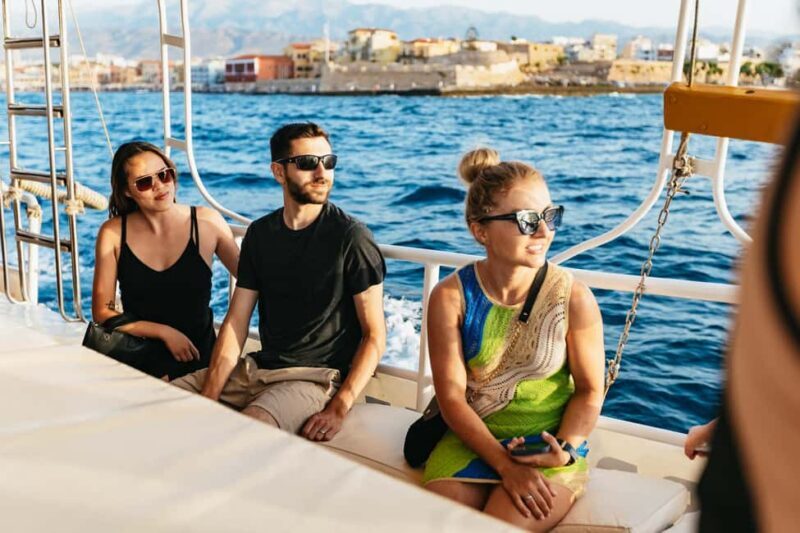 Chania: Sunset Boat Cruise with Guide - Authentic Experiences and Guest Impressions
