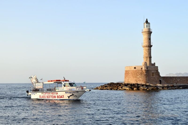 Chania Town: Glass-Bottom Boat Cruise to Thodorou & Lazareta - Real Traveler Insights