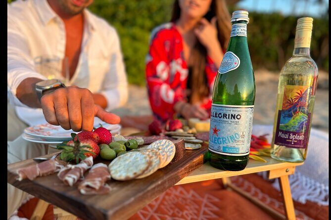 Charcuterie Board and Sunset at Pristine Beach with Photos - FAQs