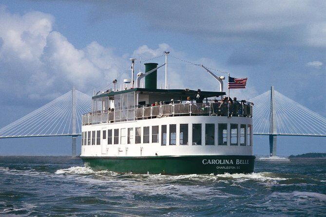 Charleston Harbor History Day-Time or Sunset Boat Cruise - The itinerary in detail: what youll see and experience