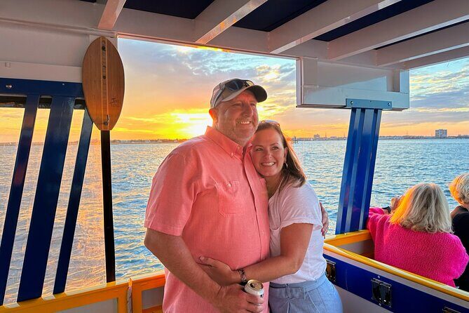 Charleston Harbor Sunset Cruise Scenic Views and Dolphin Spotting - Key Points