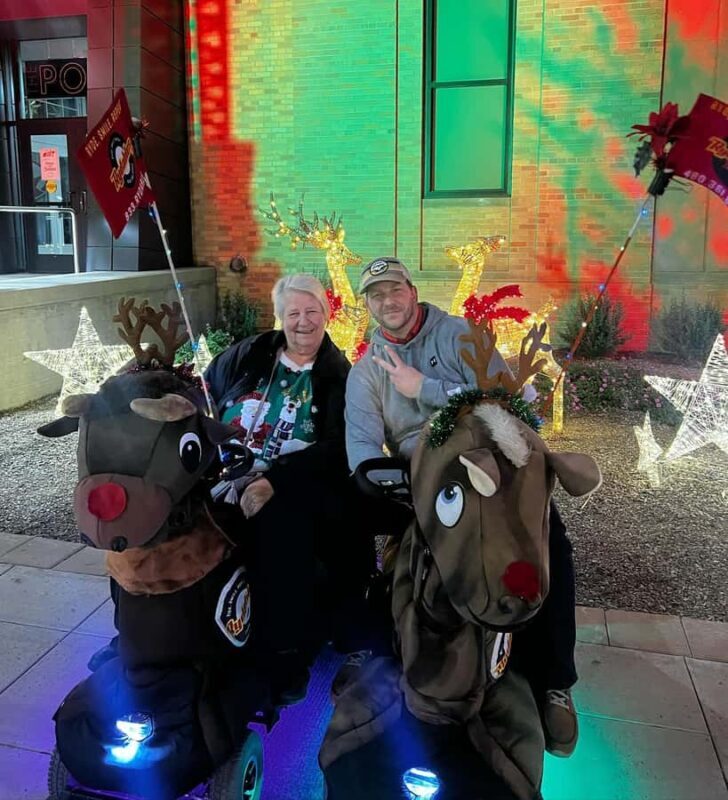 Charlotte: Holiday Lights Tour on a Rydable - Key Points