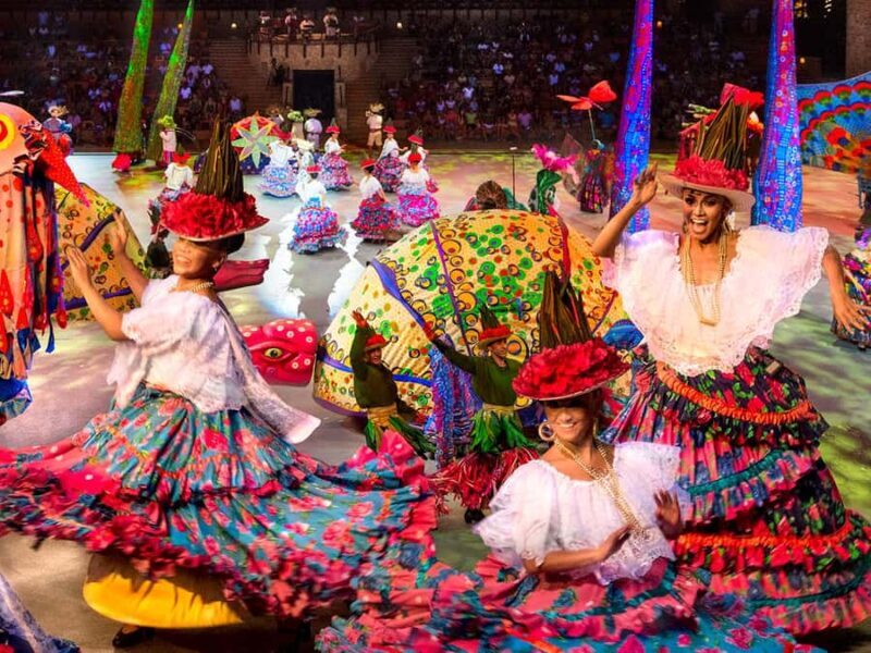 Check out the Night Show at Xcaret Park - Who Will Enjoy This Experience Most?