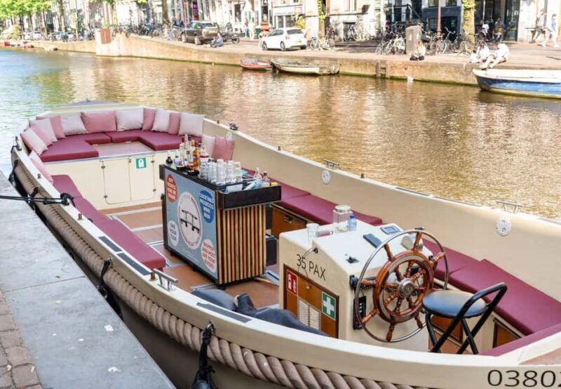 Cheese & Drinks Guided Amsterdam Boat Tour, All Inclusive - The Sum Up