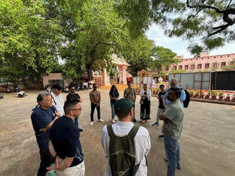 Chennai: Anjeneya and Lakshmi Temple with Gandhi Mandapam - Key Points
