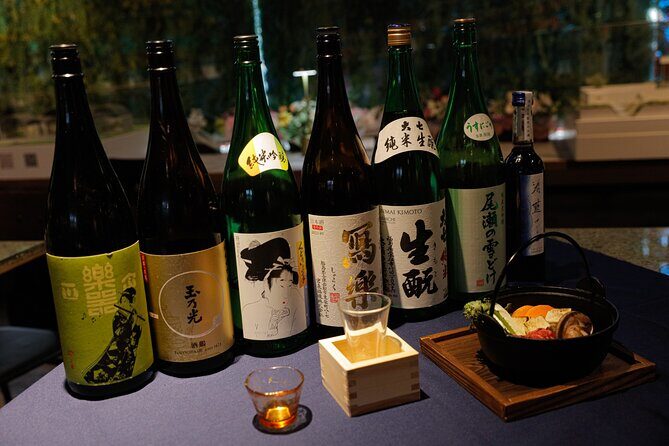 Cherry blossom & Japanese Sake Tasting in Shinjuku - Key Points