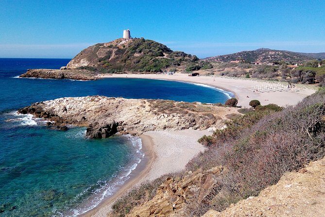 Chia Beaches Tour from Cagliari with van - Key Points