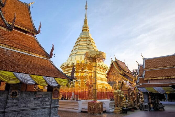 Chiang Mai 3 Activity Sunrise Suthep Temple Elephant Sanctuary - The Sum Up