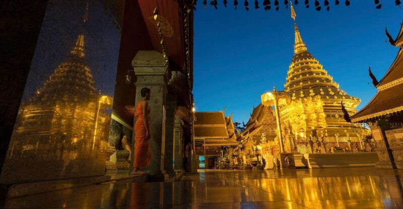 Chiang Mai: Doi Suthep & Wat Umong Twilight Tour with Pickup - Experience Chiang Mai’s Nighttime Charms with the Doi Suthep & Wat Umong Twilight Tour