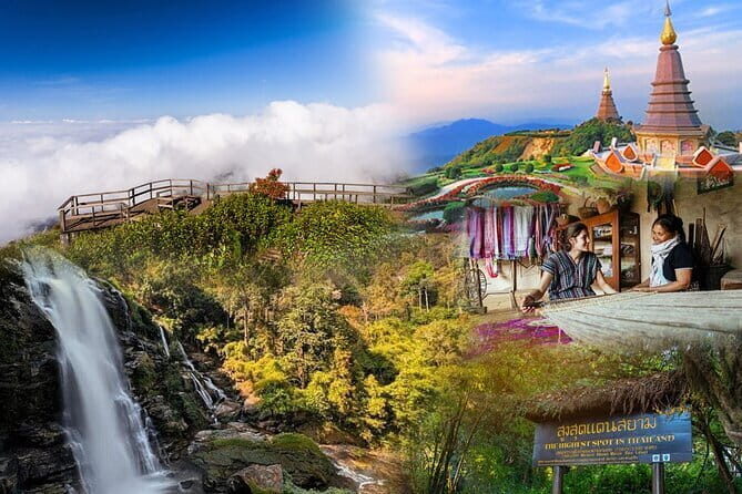 Chiang Mai Full Day Tour: Elephant Sanctuary, Waterfall & Sights - Cultural and Wildlife Learning