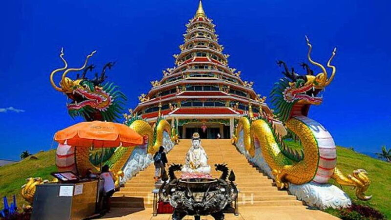 Chiang Mai: Lalita Cafe & White, Blue, Big Buddha Temples - Authenticity and Value