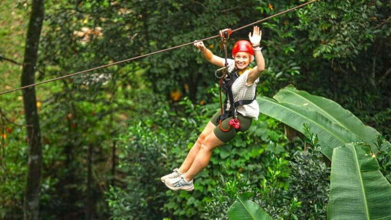 Chiang Mai: Sky Hawk Adventure (without Transfer) - Key Points