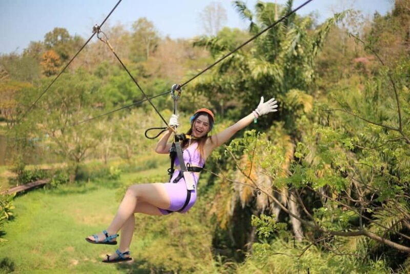 Chiang Mai: Zipline & High Rope without Lunch & Transfer - Key Points