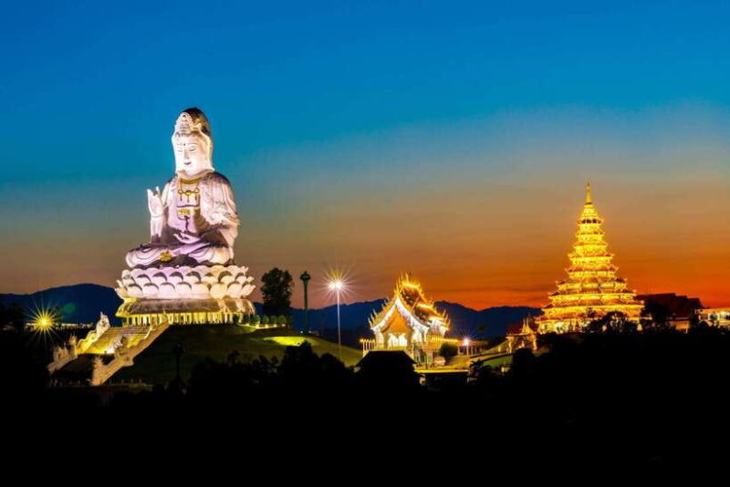 Chiang Rai Tour: White & Blue & Big Buddha (Red)Temples - A Deep Dive into the Temples and Experience