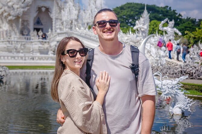 Chiang Rai White Blue Red Temples with Hot Spring from Chaing Mai - Key Points