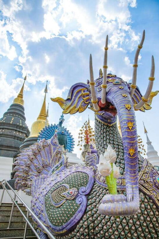 Chiangma: Wat ban den, Blue Temple & Sticky Waterfall. - A Deep Dive Into the Experience