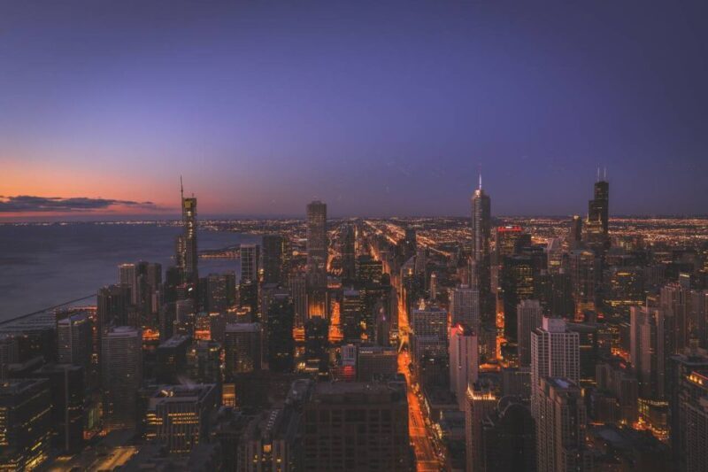 Chicago Night Driving Tour with Skydeck and River Cruise - Key Points