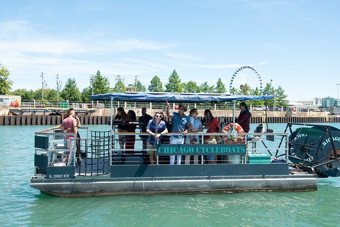 Chicago River Cycleboat Cruise - Key Points