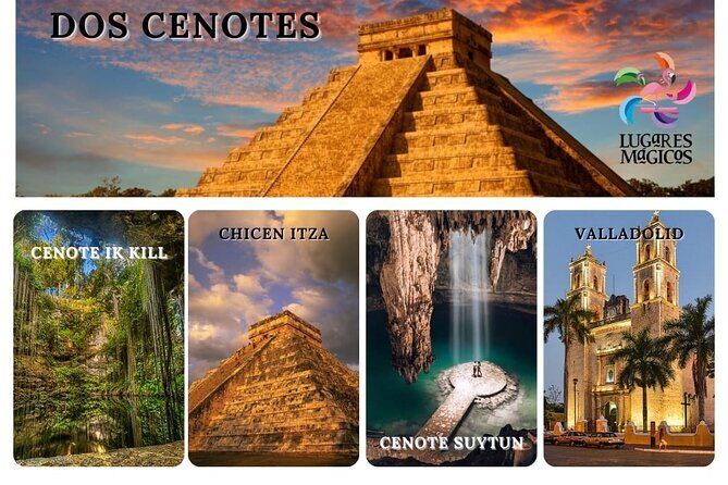Chichen Itza + Cenote Suytun & Cenote Ik Kil + Valladolid - A Deep Dive into the Tour Experience