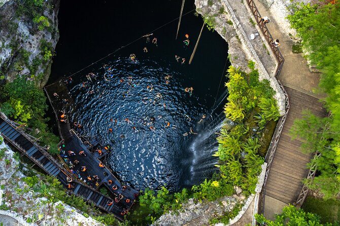 Chichen Itza & Ekbalam with Cenote Swim from Cancun - Cenote Hubiku: A Natural Oasis