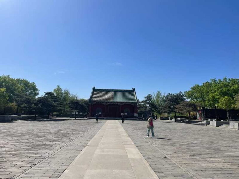 Chinese Kungfu class in old temple beside Forbidden Ci - The Sum Up
