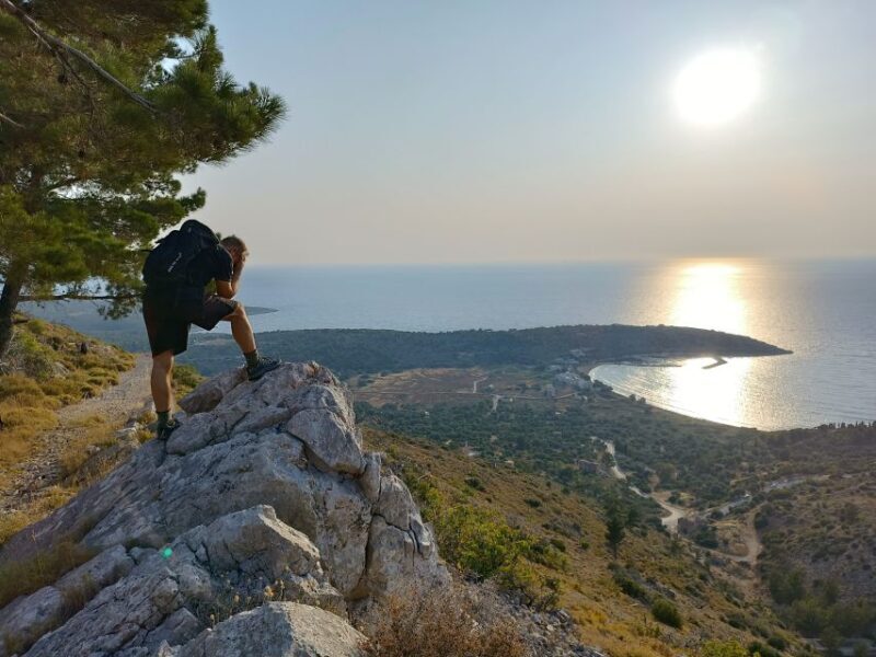 Chios: Private Sunset Hiking Tour to Lithi beach - Authentic Experience and Local Guides