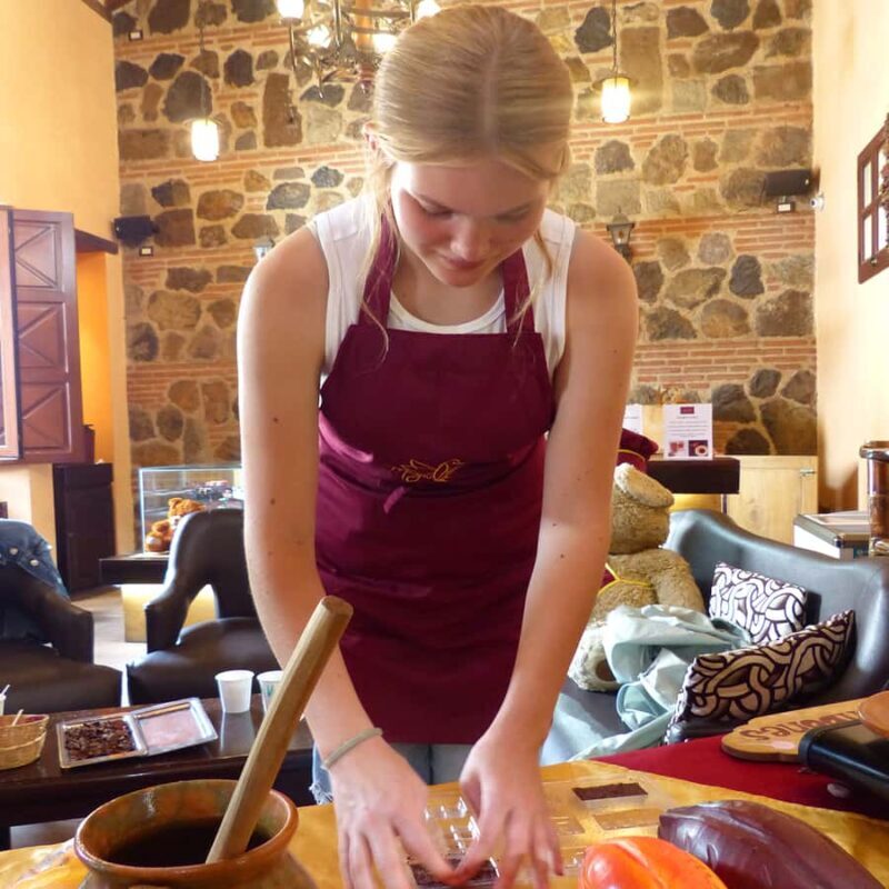 Chocolate workshop; gastronomic experience of cocoa. - Key Points