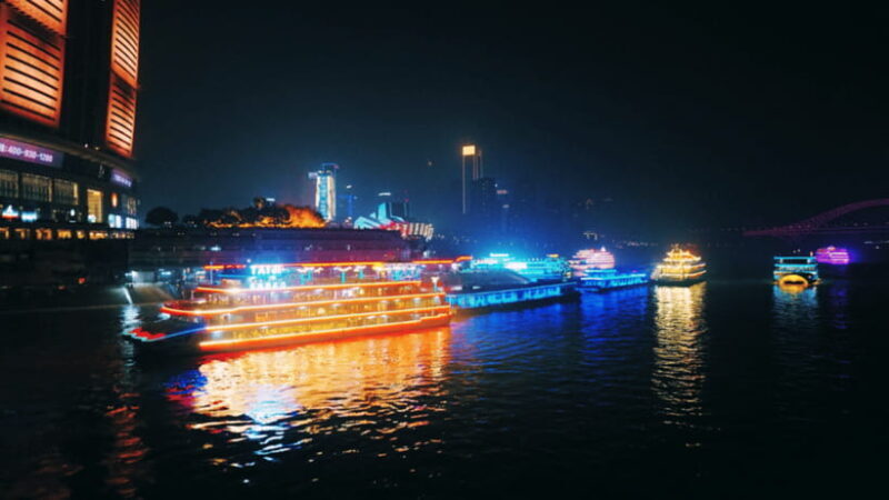 Chongqing: Two Rivers Night Cruise- Yangtze & Jialing Rivers - Key Points