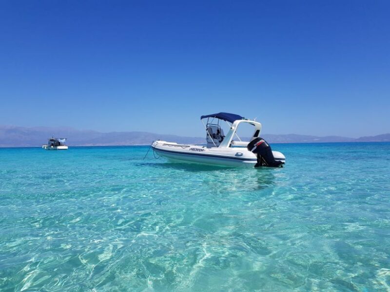 Chrisi Island Morning Boat Trip - The Value of a Private RIB Boat Trip