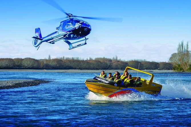 Christchurch Heli-Jet - Helicopter and Jet Boat - Christchurch Heli-Jet – Helicopter and Jet Boat Tour: A Thrilling 90-Minute Adventure