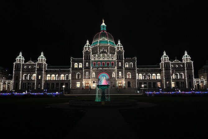 Christmas Lights Tour Butchart Gardens & City Tour in Victoria BC - Key Points
