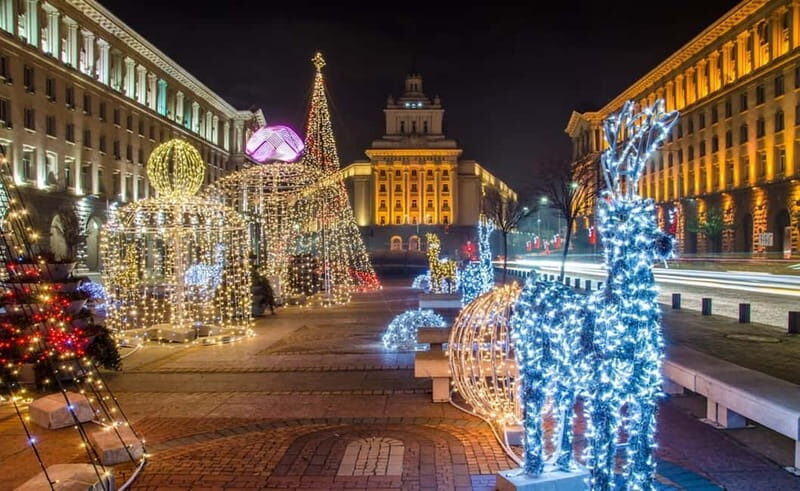 Christmas Tour of Sofia: The City of Lights & Holiday Cheer! - Key Points