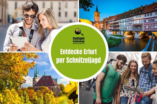 City game scavenger hunt Erfurt - independent city tour I discovery tour - Summary