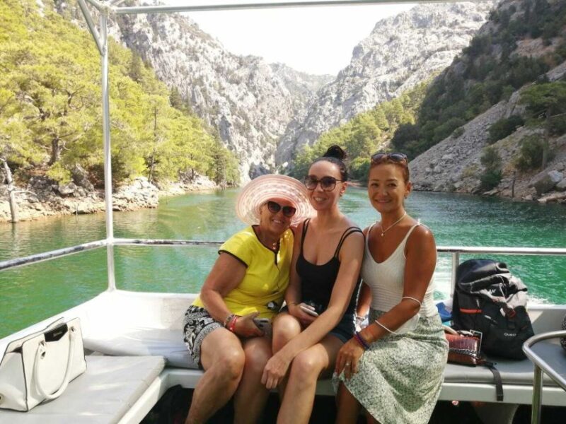 City of Side: Green Canyon Boat Tour with Lunch and Drinks - Key Points