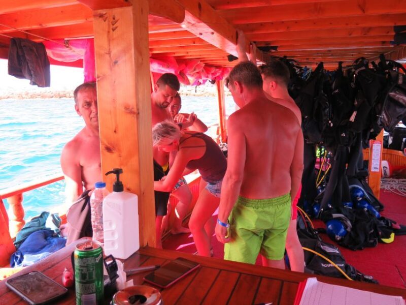 City of Side: Scuba Diving with Lunch - The Potential Drawbacks