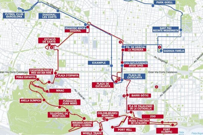 City Sightseeing Barcelona Hop-On Hop-Off Bus Tour: 24 or 48-Hour - FAQ