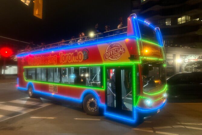 City Sightseeing Toronto Guided Night Bus Tour - Experience Toronto in a New Light: The Guided Night Bus Tour