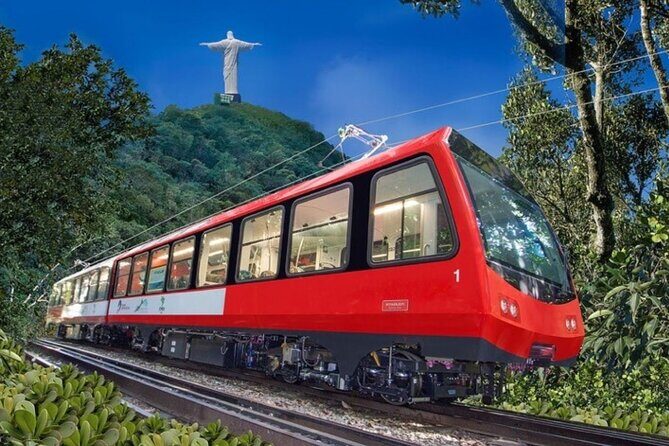 City Tour Full VIP - Corcovado Train + Churrascaria Rodízio - Starting with Christ the Redeemer and the Scenic Train Ride