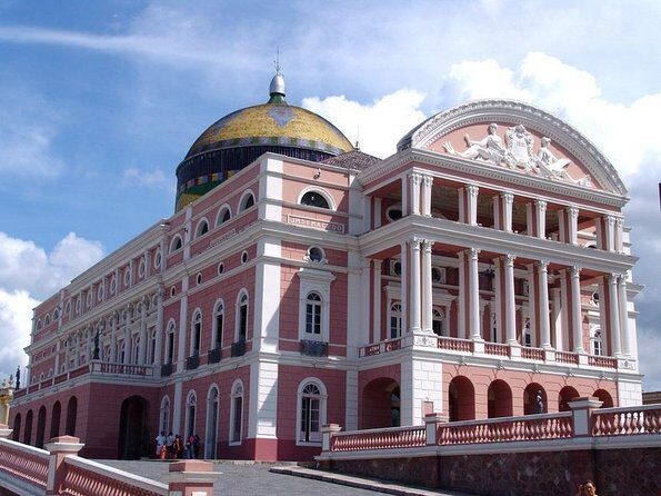 City Tour in Manaus at Teatro Amazonas and Praça da Matriz - Key Points